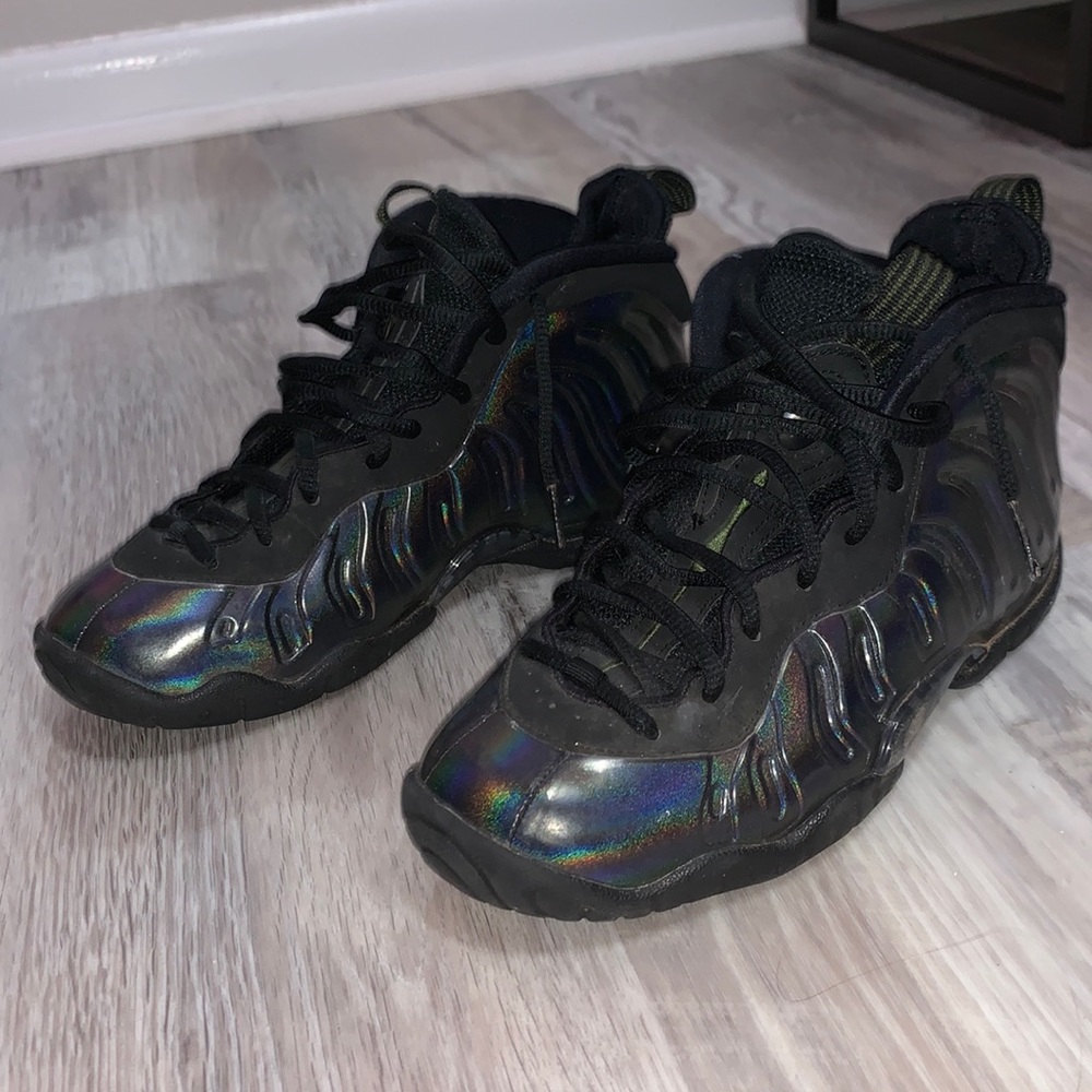 Iridescent Nike foamposites